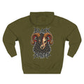 Black Sheep Tattoo Flash Pullover Hoodie (Back Design)