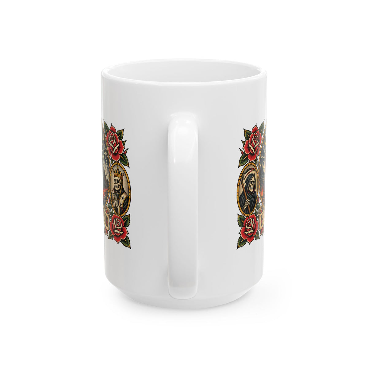 Hellbound Train Tattoo Flash Coffee Mug (11oz & 15oz)