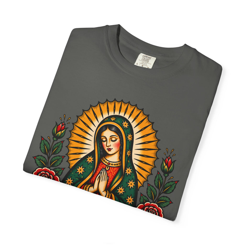 Our Lady of Guadalupe Tattoo Flash T-Shirt