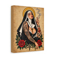 Rebel Nun Tattoo Flash Wall Art