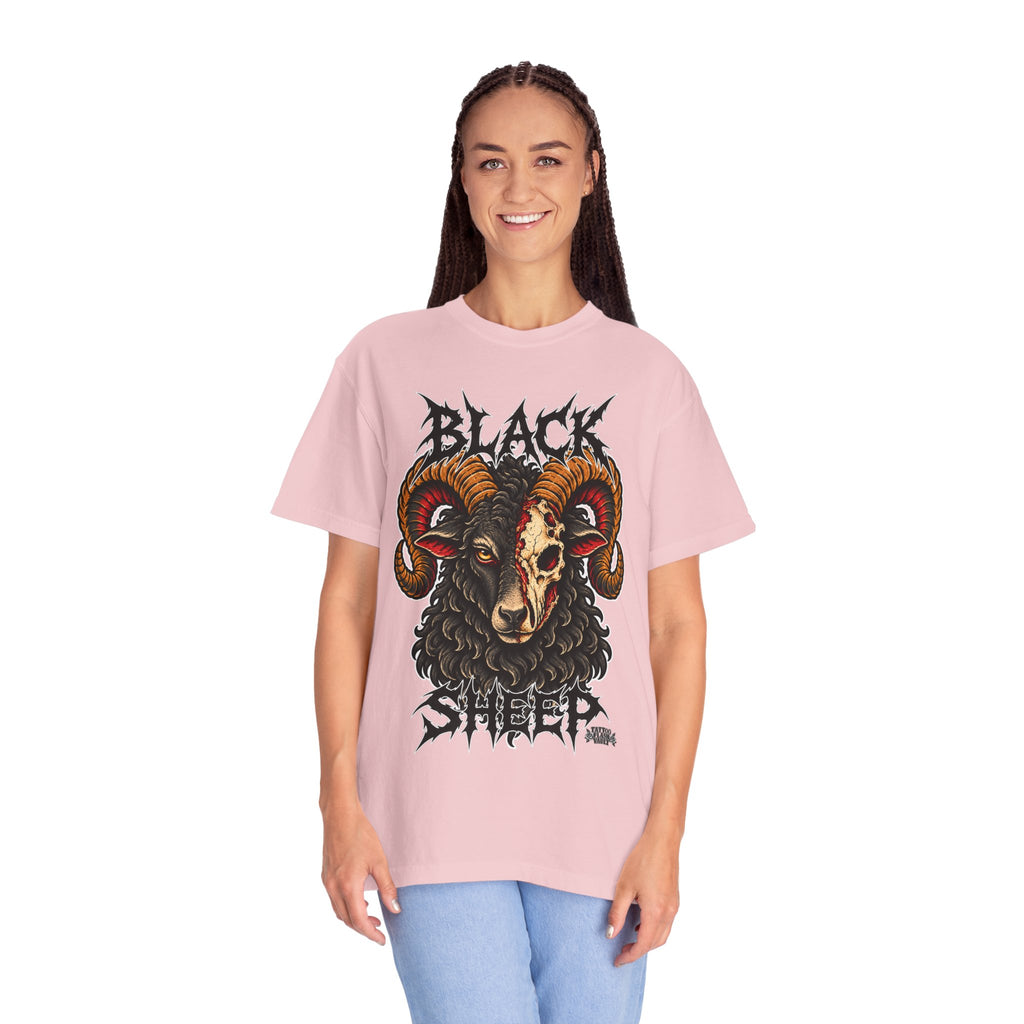 Black Sheep Tattoo Flash T-Shirt