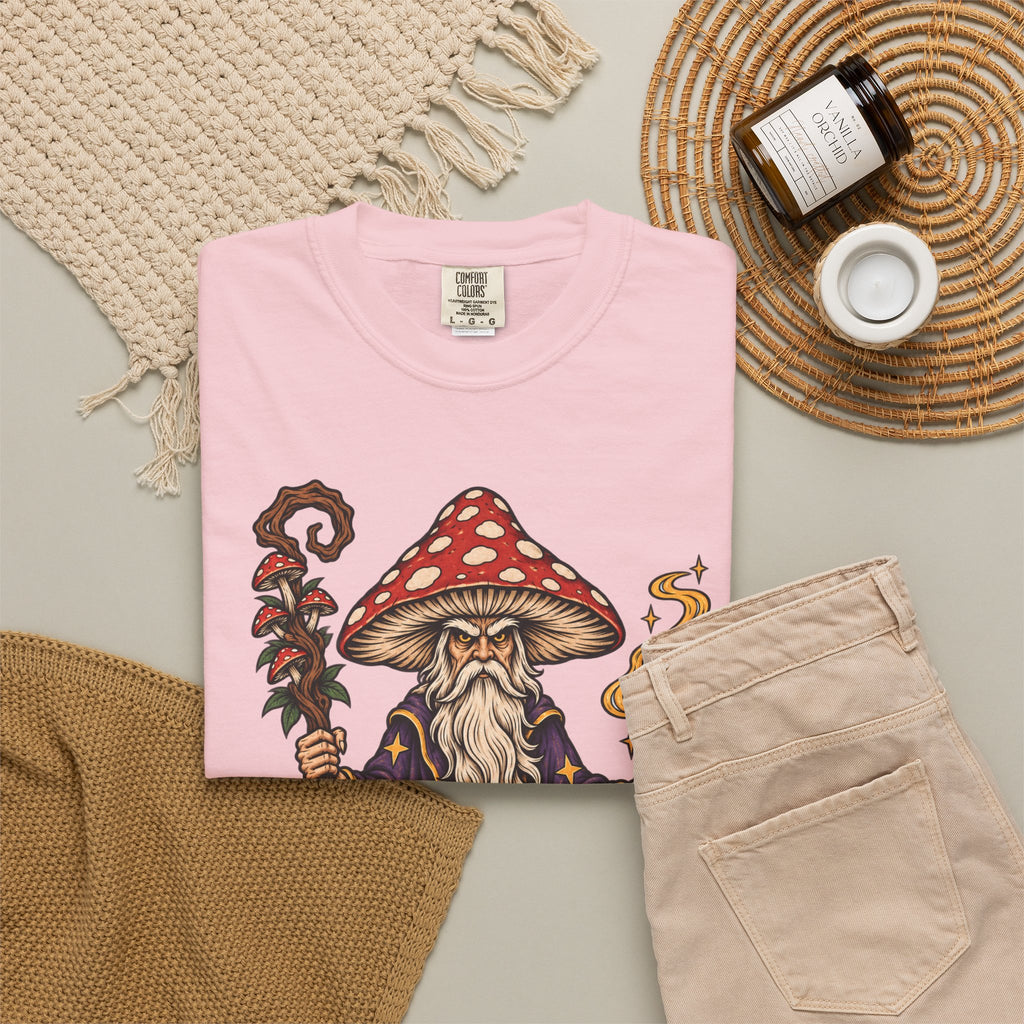Amanita Mushroom Wizard T-Shirt