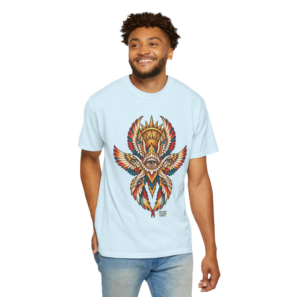 Seraphim Biblically Accurate Angel Tattoo Flash Sheet T-Shirt