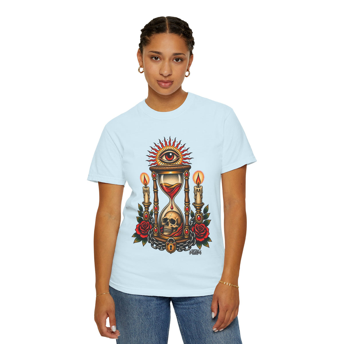 Hourglass Tattoo Flash T Shirt