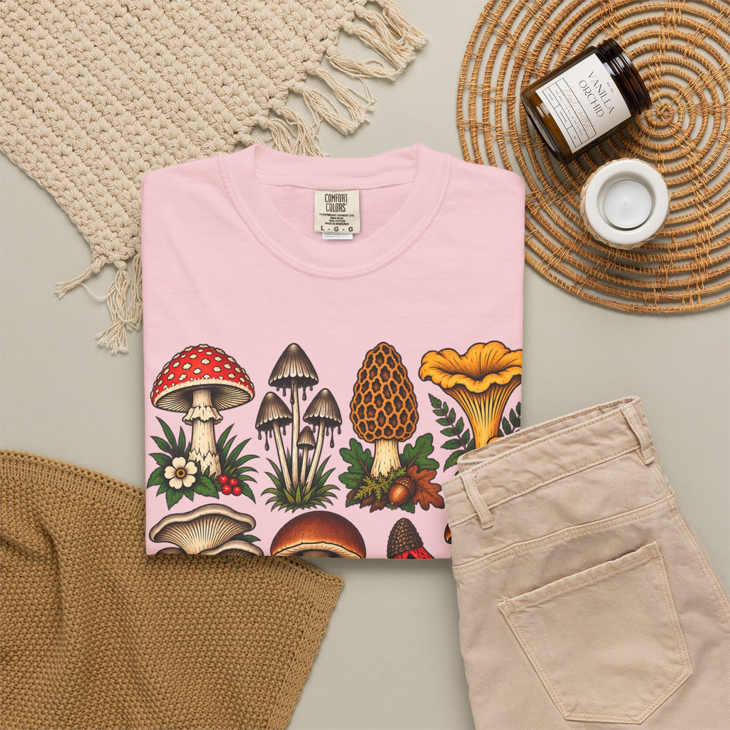 Mushroom Tattoo Flash T-Shirt