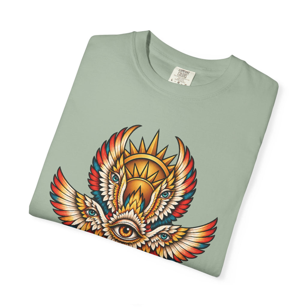 Seraphim Biblically Accurate Angel Tattoo Flash Sheet T-Shirt
