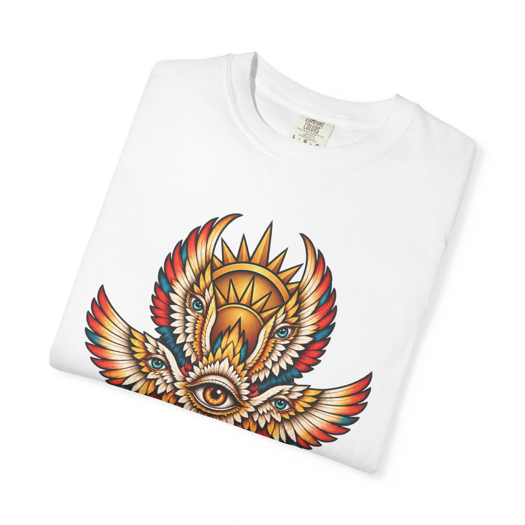 Seraphim Biblically Accurate Angel Tattoo Flash Sheet T-Shirt