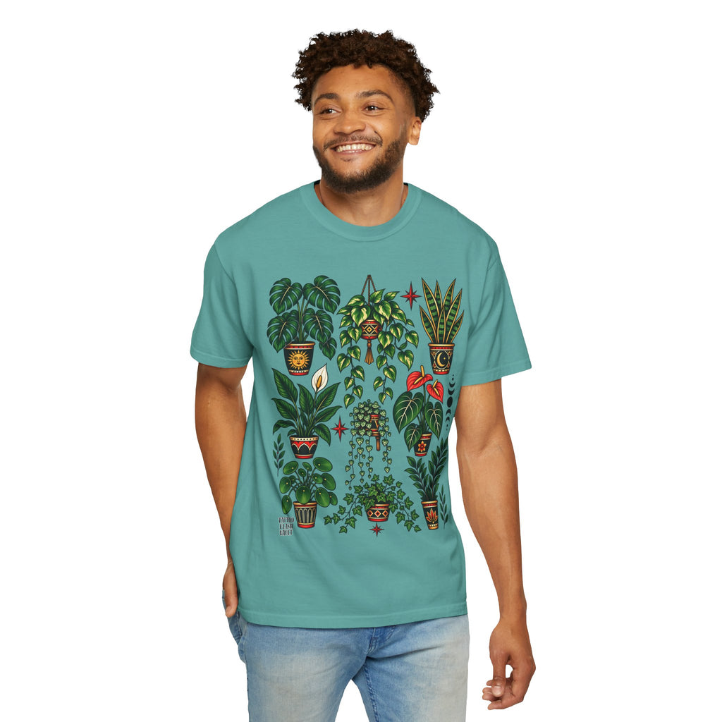 Houseplant Tattoo Flash T-Shirt