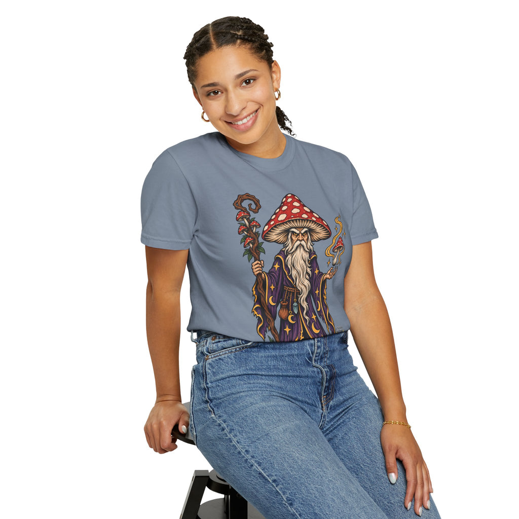 Amanita Mushroom Wizard T-Shirt