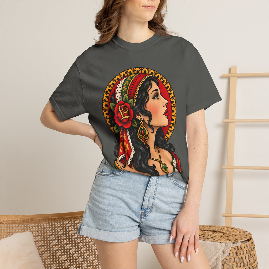 Esmeralda Gypsy Tattoo Flash T shirt