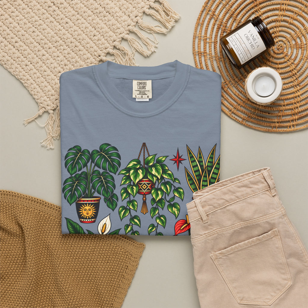 Houseplant Tattoo Flash T-Shirt