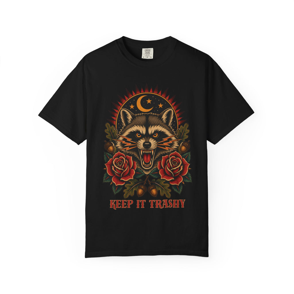Keep It Trashy Raccoon Flash T-Shirt