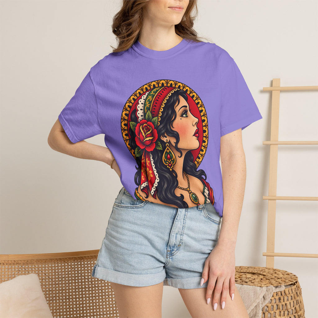 Esmeralda Gypsy Tattoo Flash T shirt