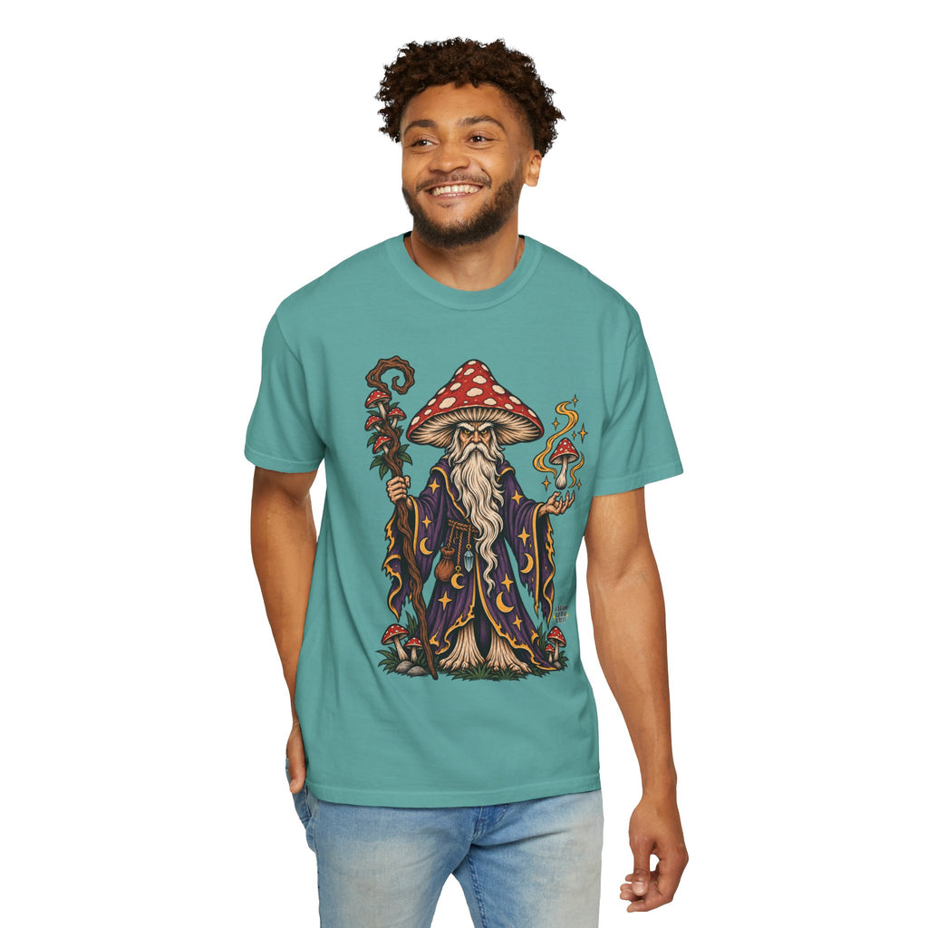 Amanita Mushroom Wizard T-Shirt