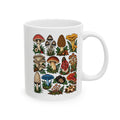 Mushroom Tattoo Flash Ceramic Coffee Mug (11oz, 15oz)