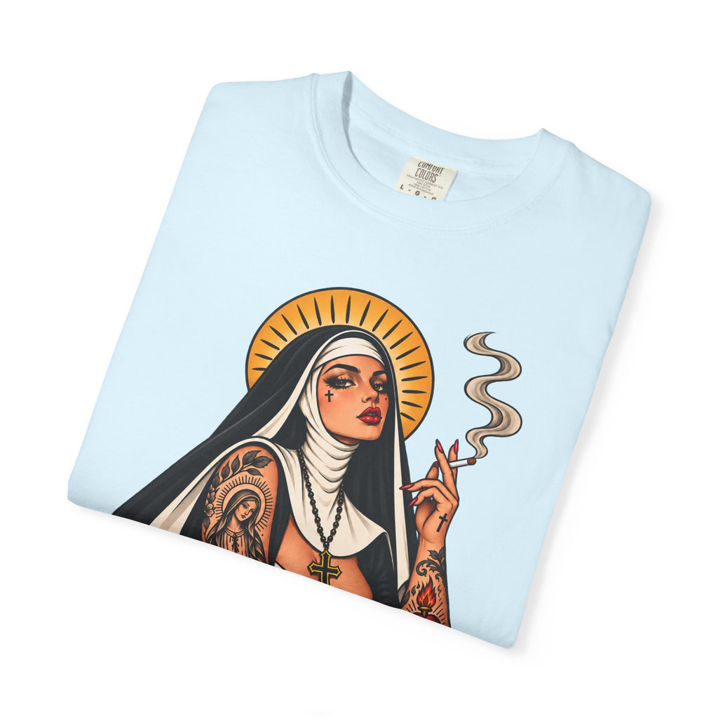 Rebel Nun Tattoo Flash T-Shirt