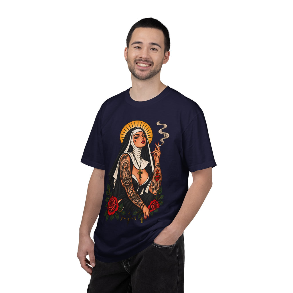 Rebel Nun Tattoo Flash T-Shirt