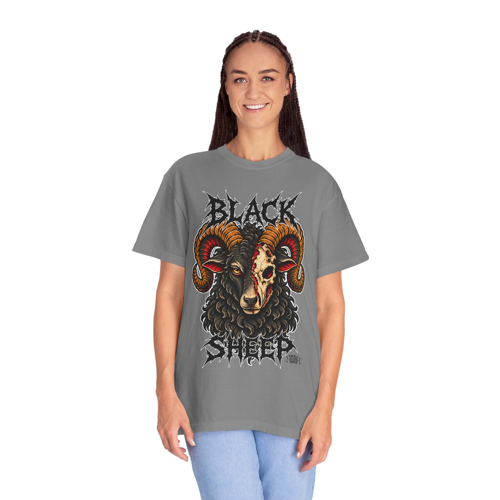 Black Sheep Tattoo Flash T-Shirt
