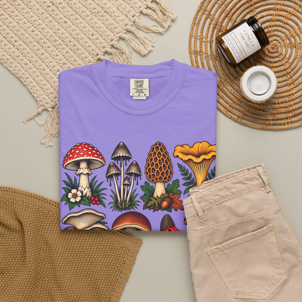 Mushroom Tattoo Flash T-Shirt