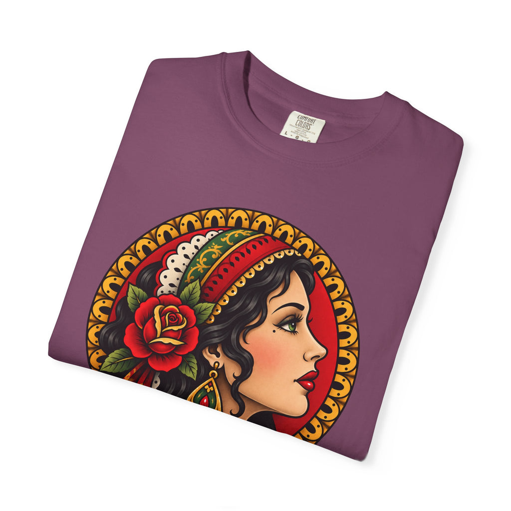Esmeralda Gypsy Tattoo Flash T shirt