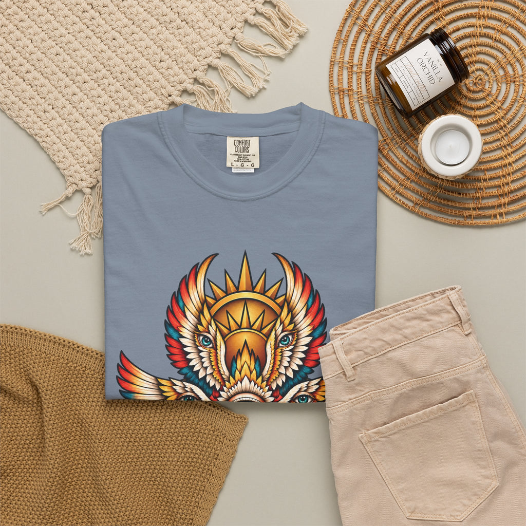 Seraphim Biblically Accurate Angel Tattoo Flash Sheet T-Shirt