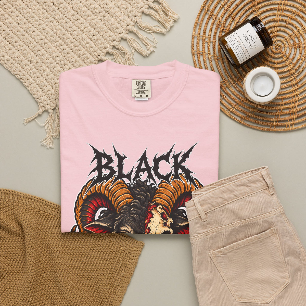 Black Sheep Tattoo Flash T-Shirt