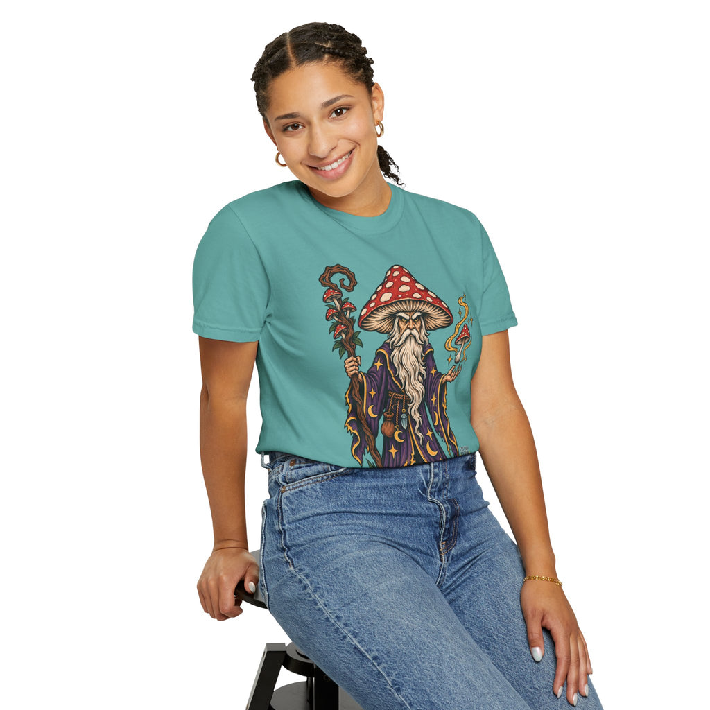 Amanita Mushroom Wizard T-Shirt
