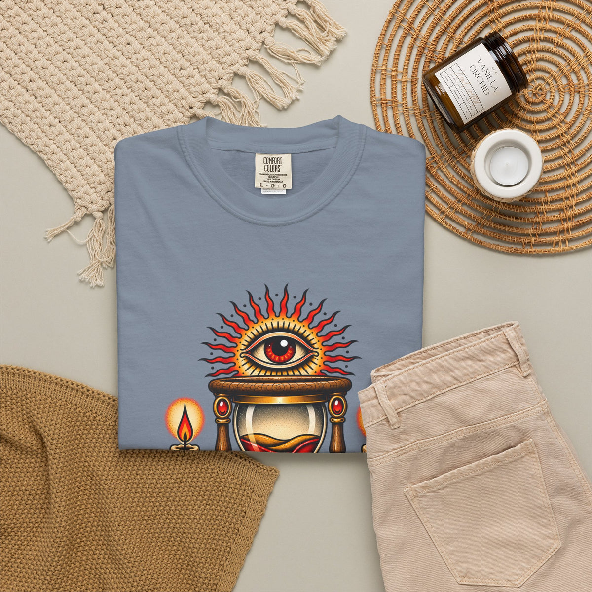 Hourglass Tattoo Flash T Shirt