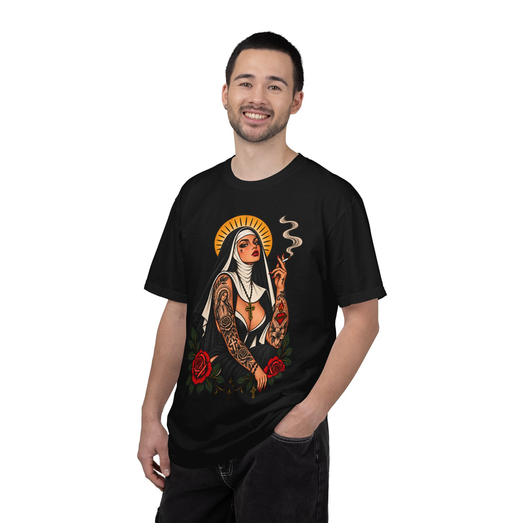 Rebel Nun Tattoo Flash T-Shirt