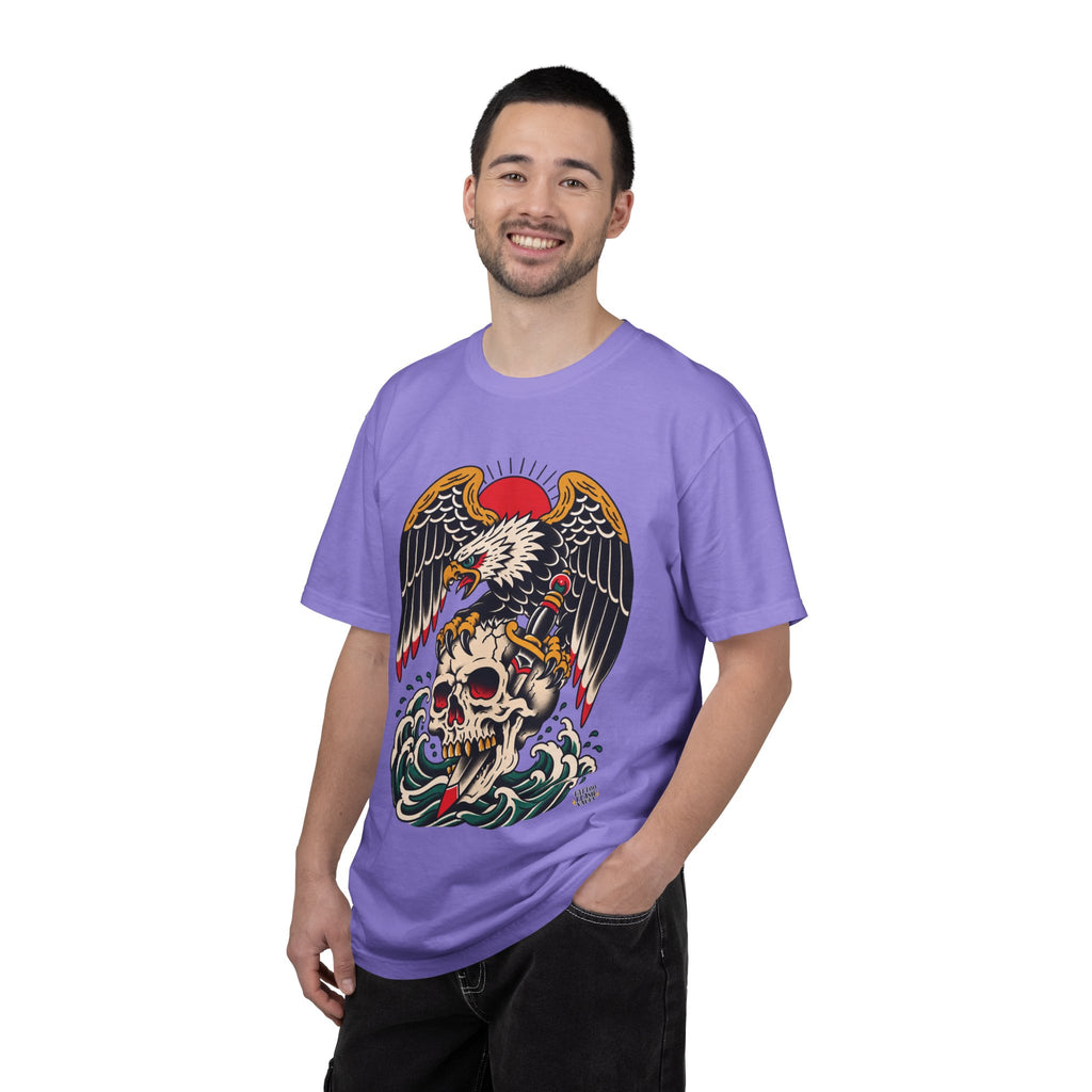 American Traditional Eagle & Skull Tattoo Flash T-Shirt
