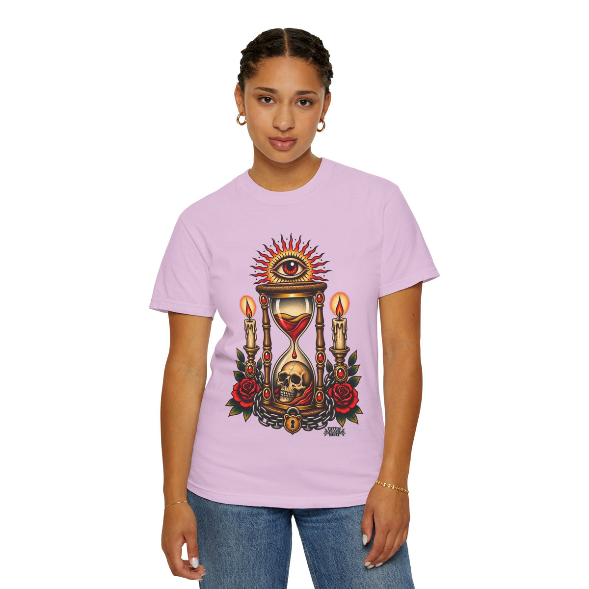 Hourglass Tattoo Flash T Shirt