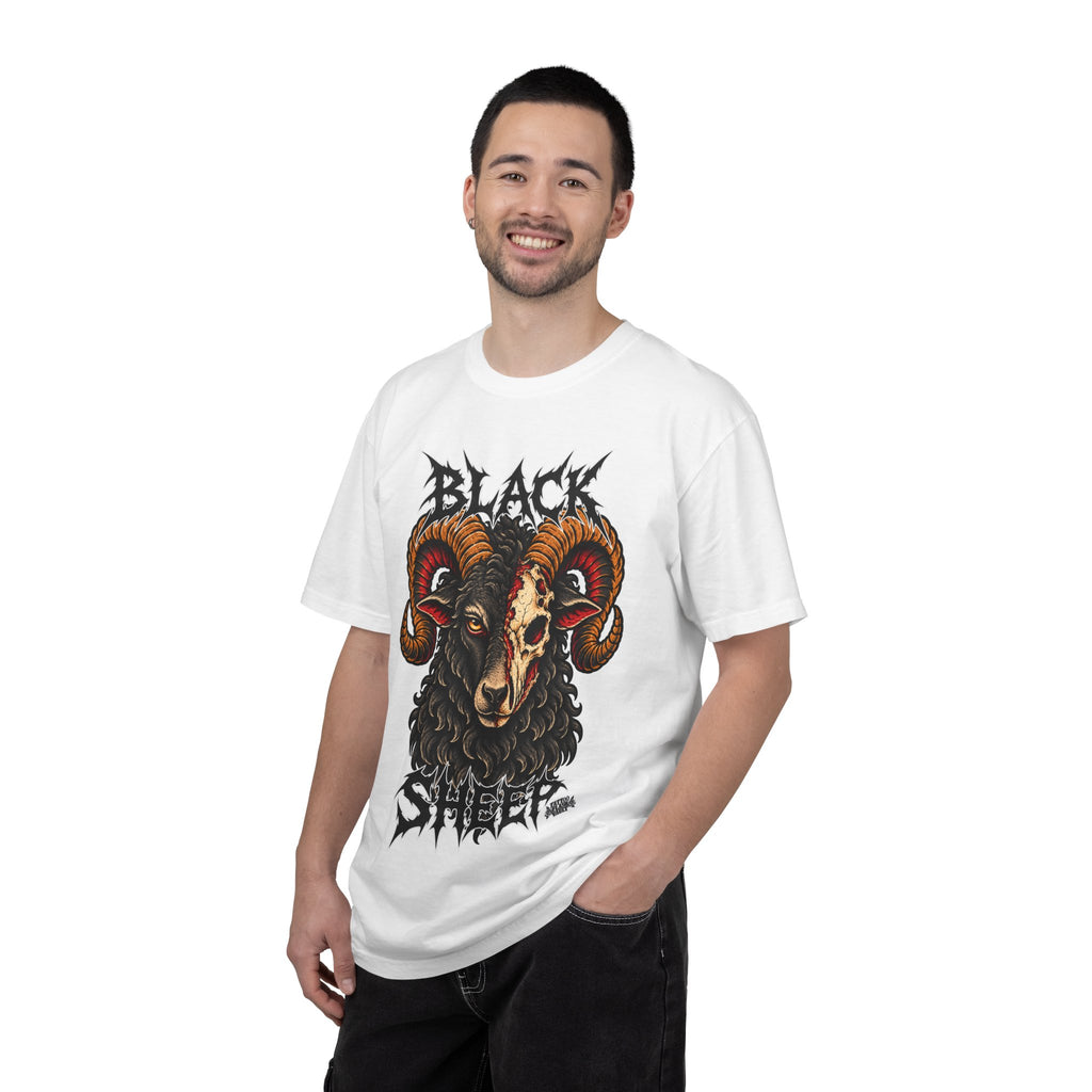 Black Sheep Tattoo Flash T-Shirt