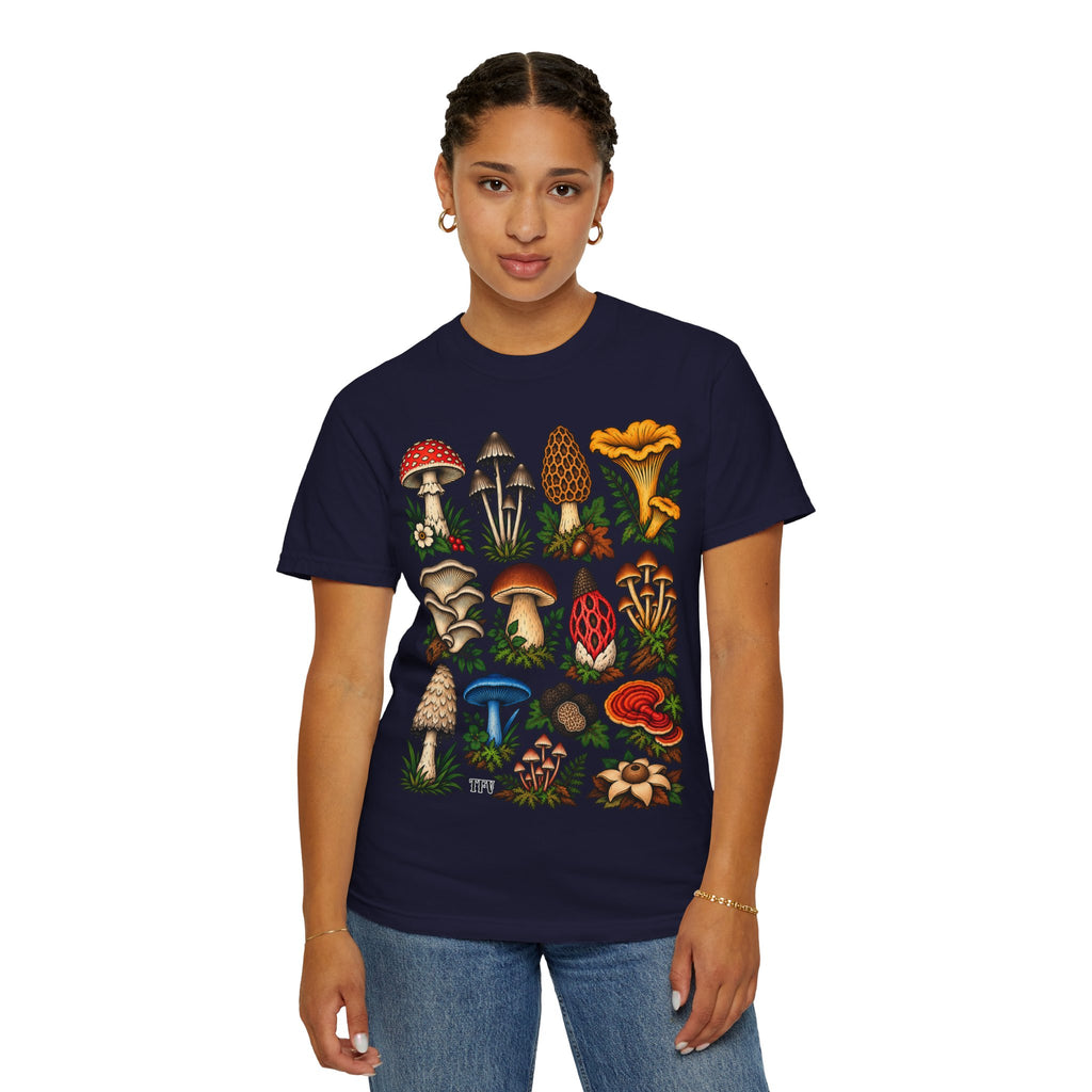 Mushroom Tattoo Flash T-Shirt