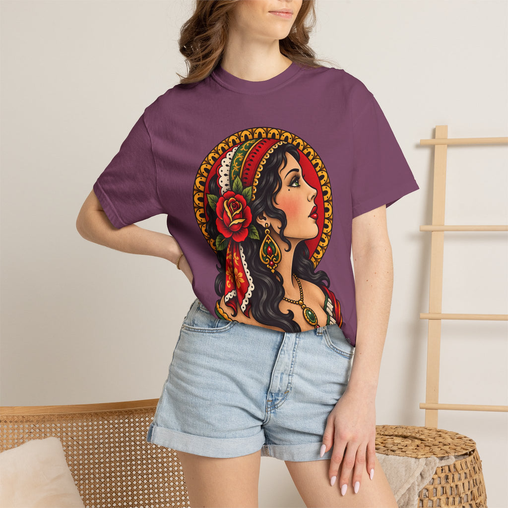 Esmeralda Gypsy Tattoo Flash T shirt