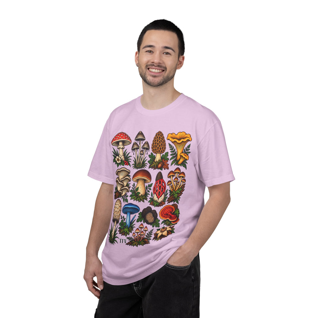 Mushroom Tattoo Flash T-Shirt