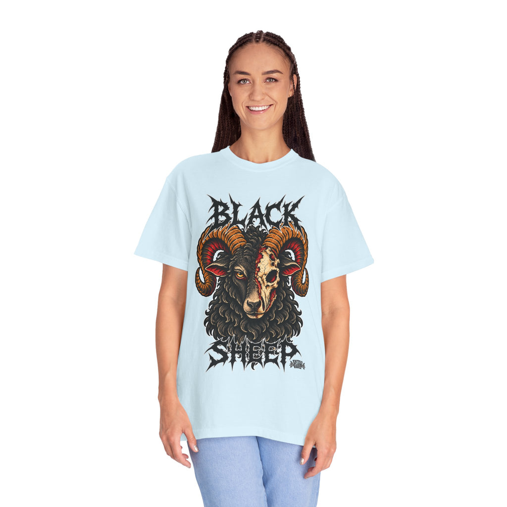 Black Sheep Tattoo Flash T-Shirt