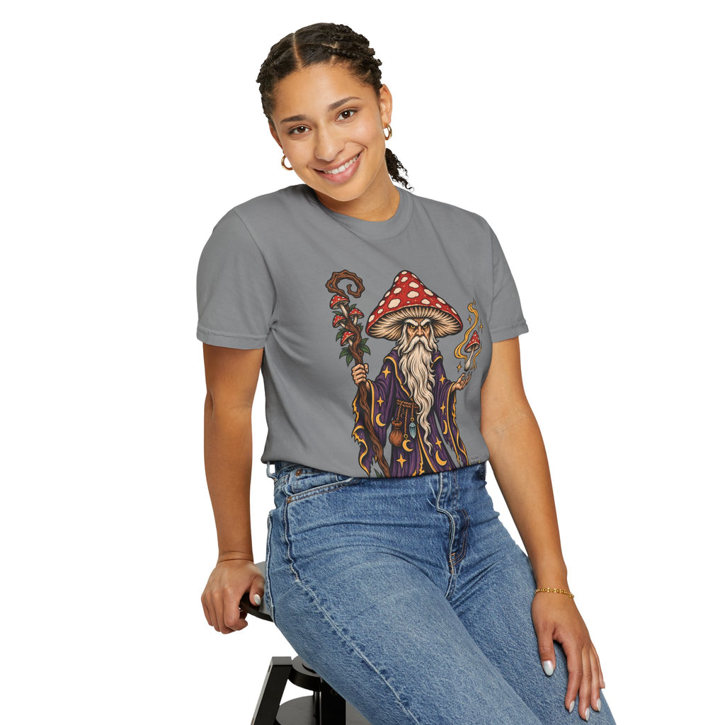 Amanita Mushroom Wizard T-Shirt