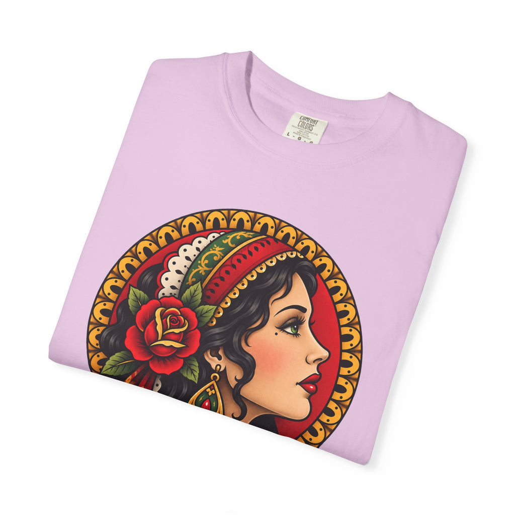 Esmeralda Gypsy Tattoo Flash T shirt