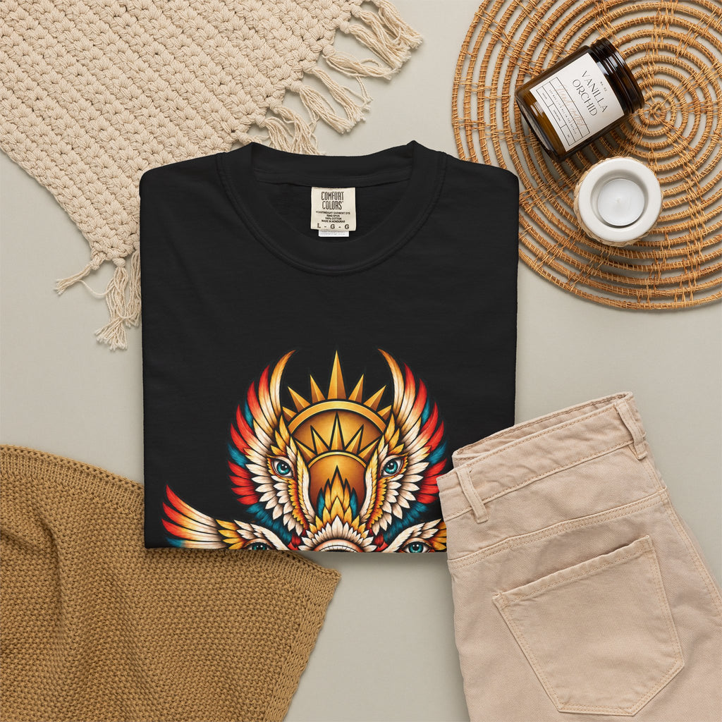 Seraphim Biblically Accurate Angel Tattoo Flash Sheet T-Shirt