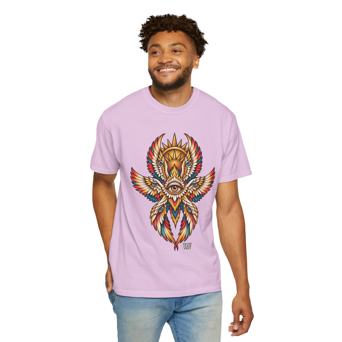 Seraphim Biblically Accurate Angel Tattoo Flash Sheet T-Shirt
