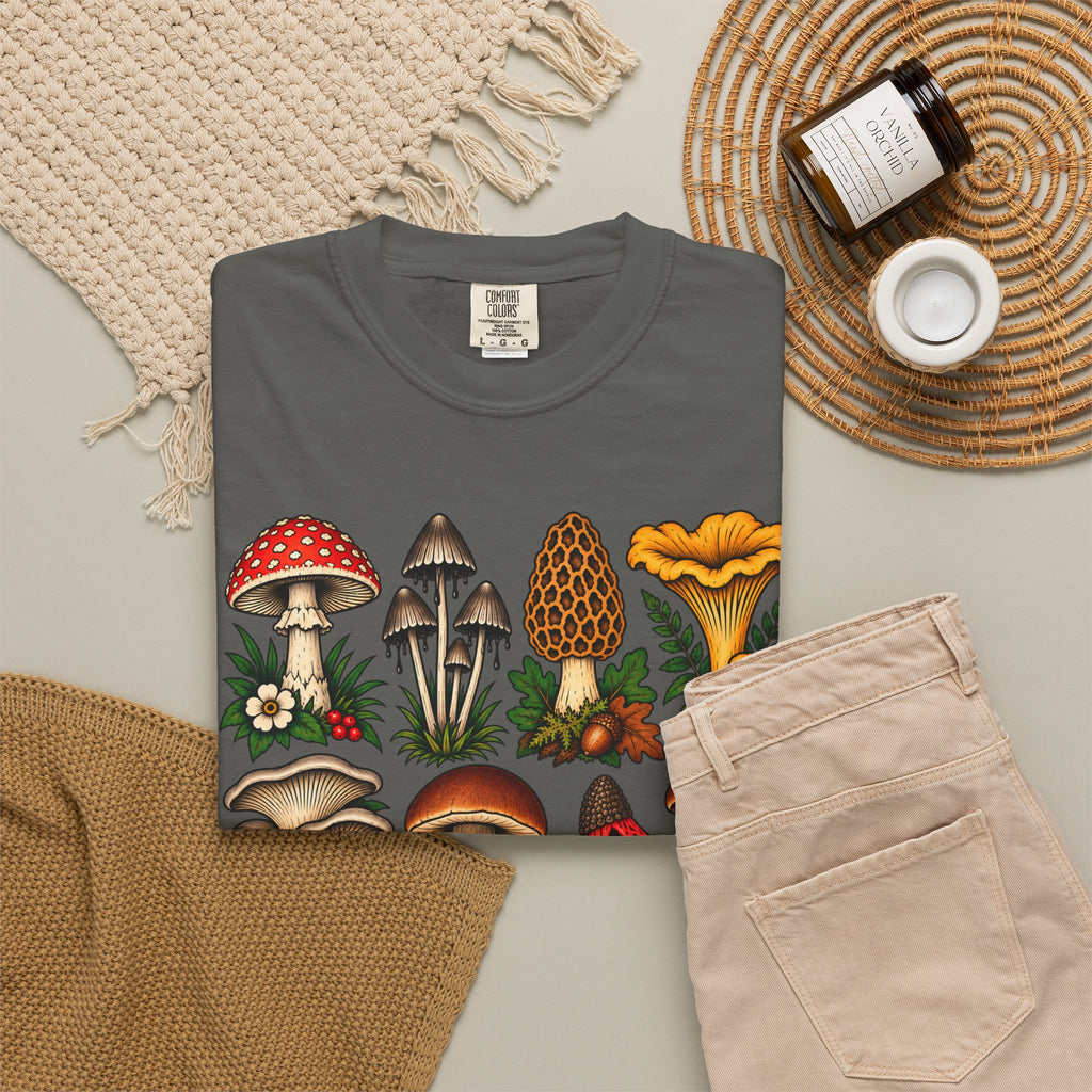 Mushroom Tattoo Flash T-Shirt