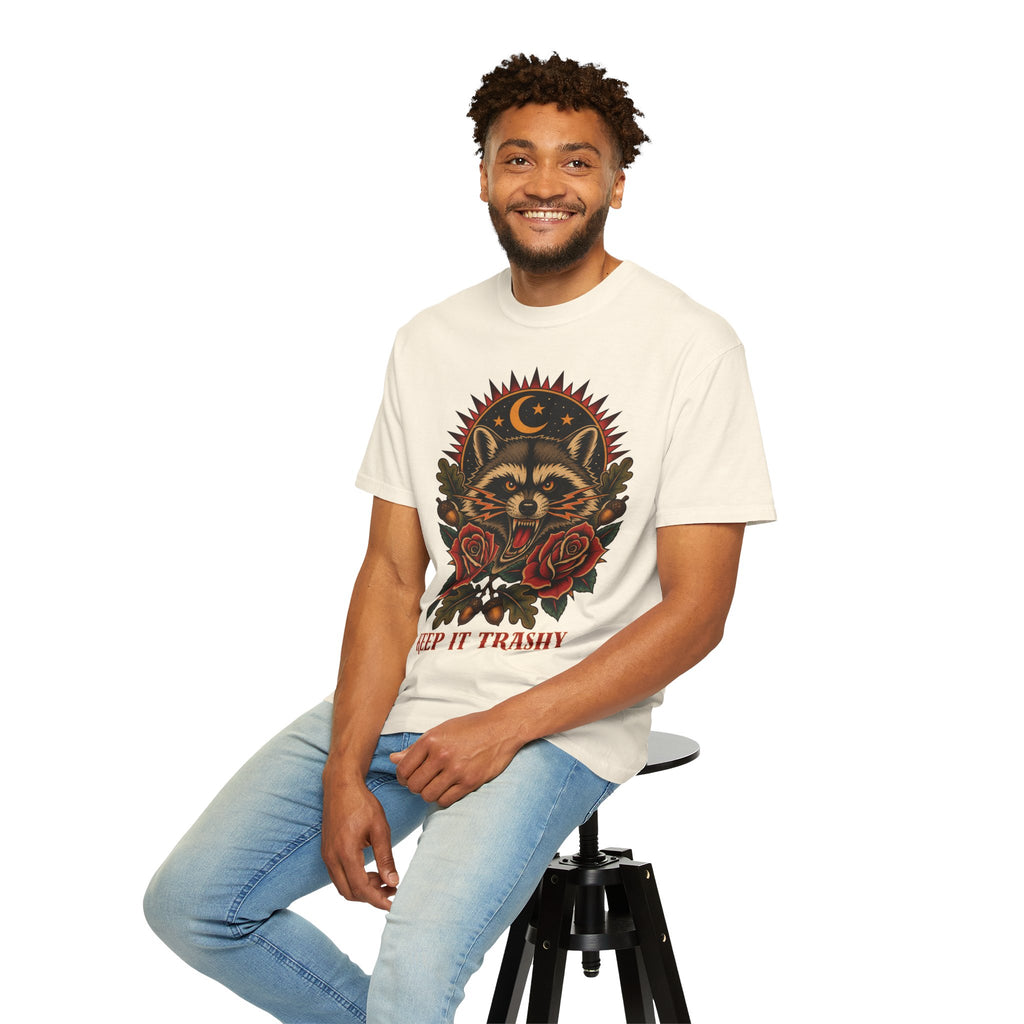 Keep It Trashy Raccoon Flash T-Shirt