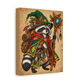 Raccoon Wizard Tattoo Flash Wall Art