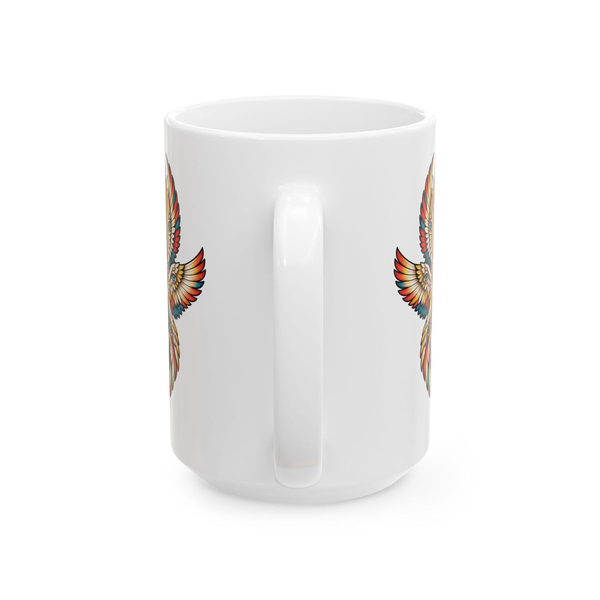 Seraphim Biblically Accurate Angel Tattoo Flash Coffee Mug (11oz & 15oz)