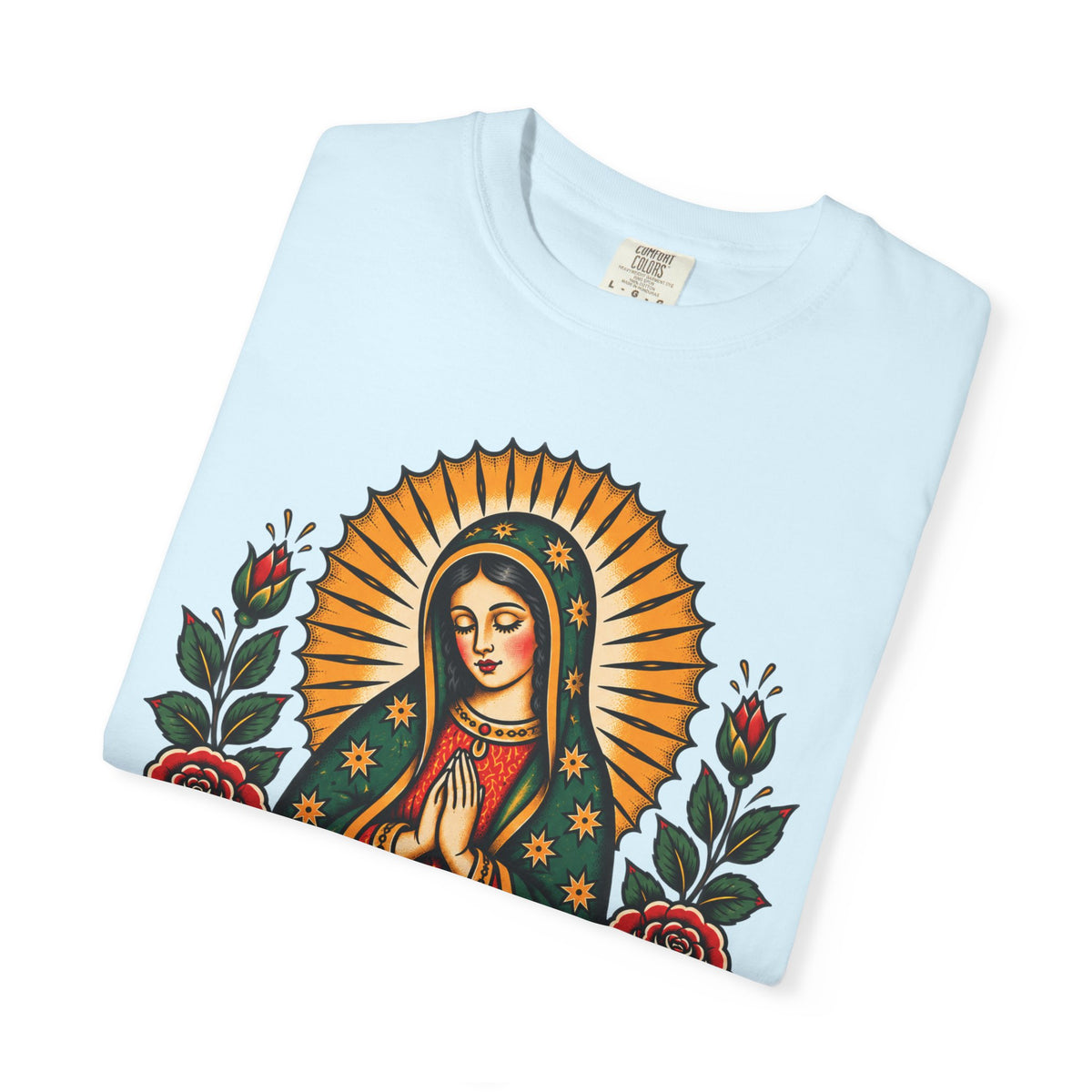 Our Lady of Guadalupe Tattoo Flash T-Shirt