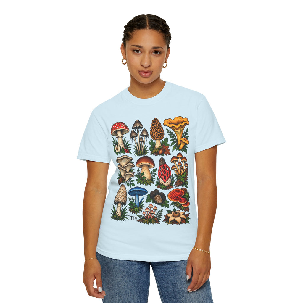 Mushroom Tattoo Flash T-Shirt