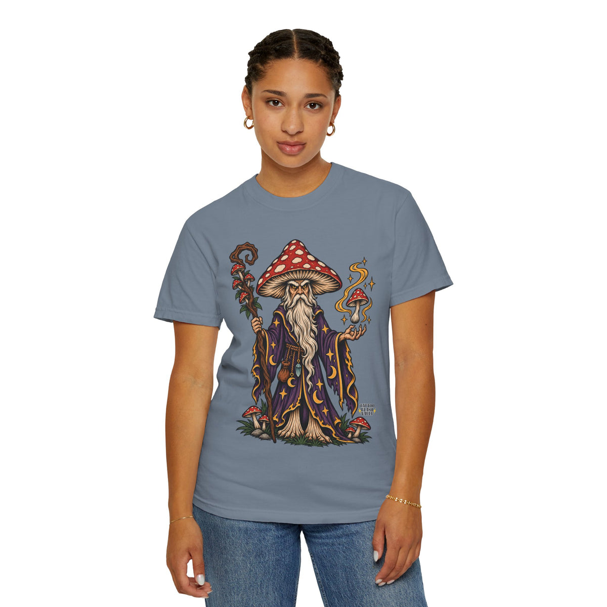 Amanita Mushroom Wizard T-Shirt