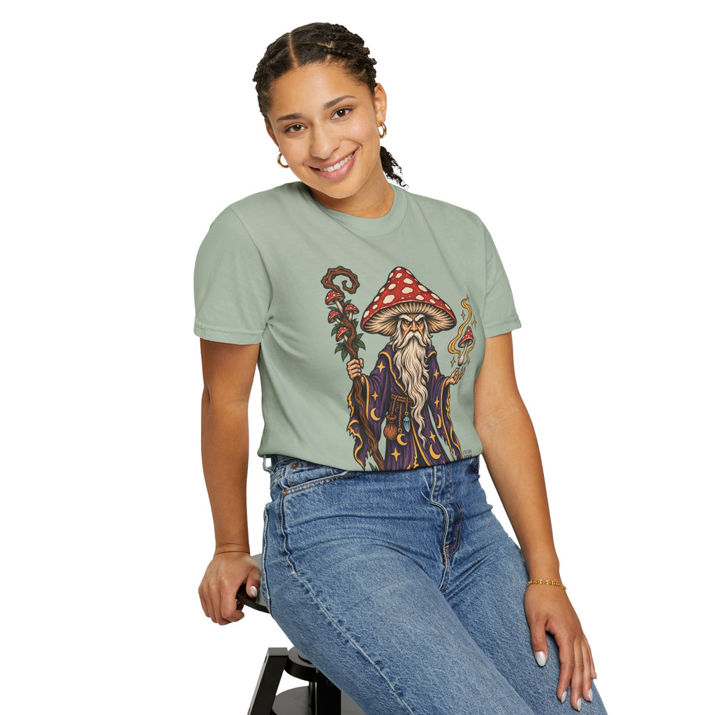 Amanita Mushroom Wizard T-Shirt