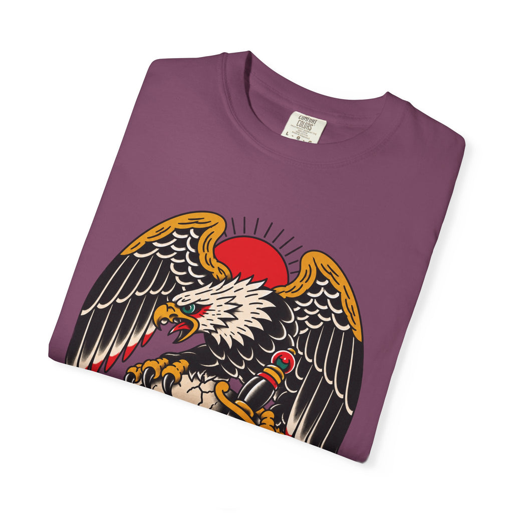 American Traditional Eagle & Skull Tattoo Flash T-Shirt