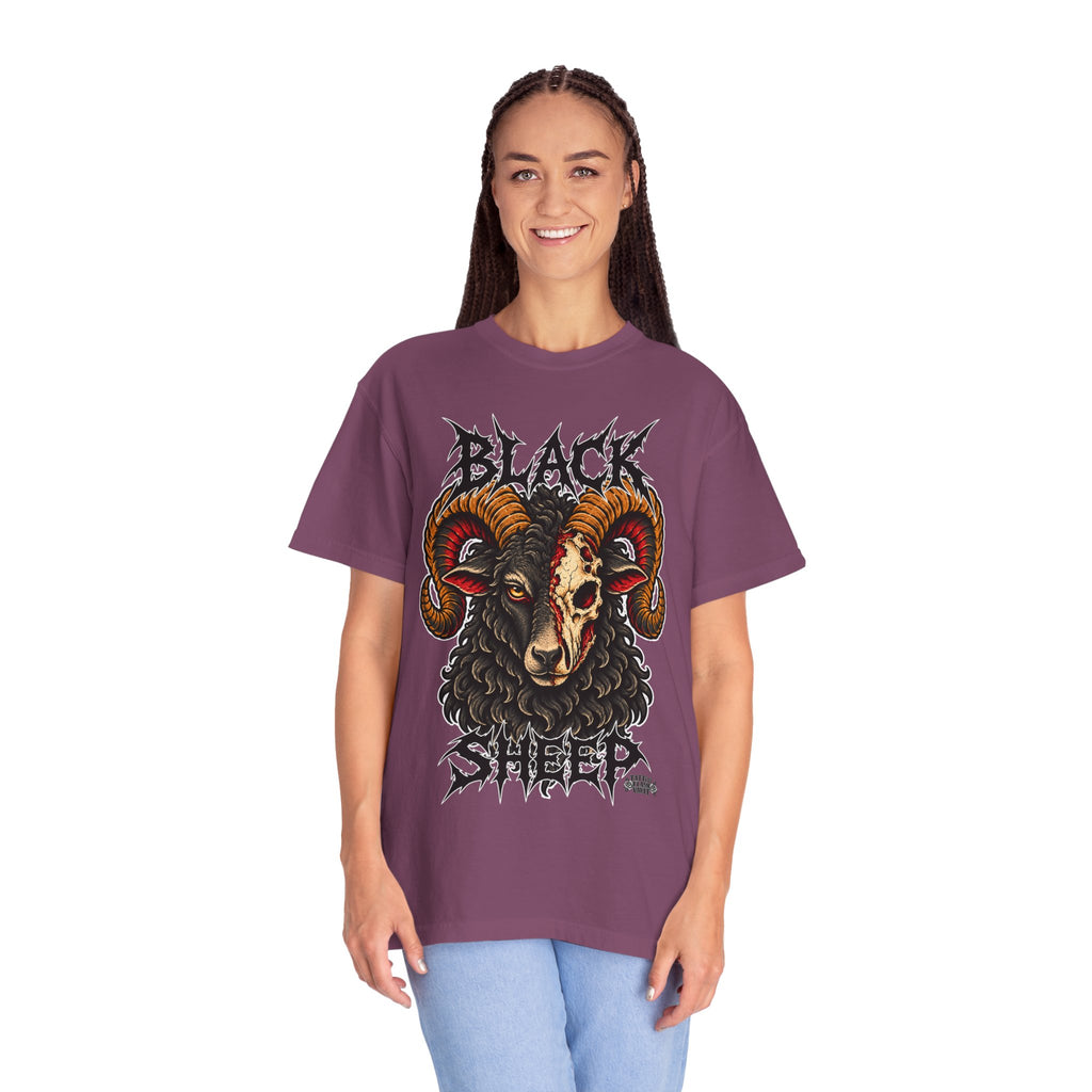 Black Sheep Tattoo Flash T-Shirt